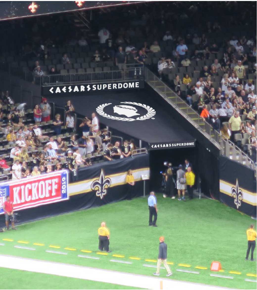 New Orleans Saints and Caesars Entertainment Announce Partnership: Stadium Rebranded as Caesars Superdome