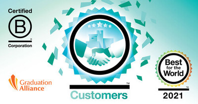 Graduation Alliance Recognized as a 2021 B Corp: Best For The World™ in Customer Impact