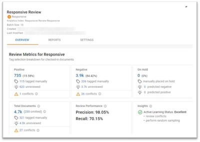 doeLEGAL's Ascent eDiscovery Services Now Include Ipro's Active Learning Solution