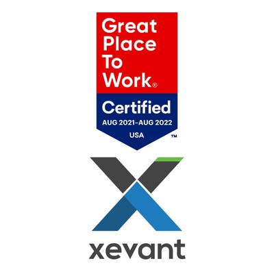 Xevant Recognized as a Great Place to Work®-Certified Company