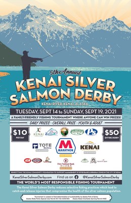 Kenai Kicks Off the 5th Annual Silver Salmon Derby with Bigger Prizes and More Community Involvement