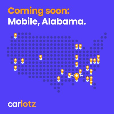 CarLotz Announces First Hub In Alabama