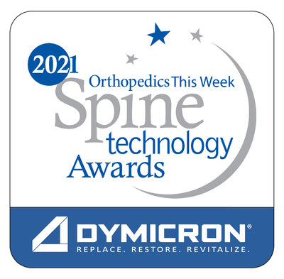 Dymicron® Wins 2021 Best New Spine Technology Award from Orthopedics This Week for the Triadyme® - C Artificial Cervical Disc