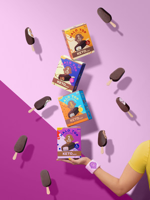 Halo Top® Expands Keto-Friendly Frozen Desserts with New On-the-Go Keto Pops