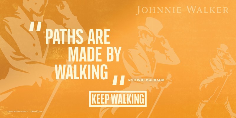 Johnnie Walker lanza la nueva campaña "Keep Walking" para poner el mundo el movimento otra vez