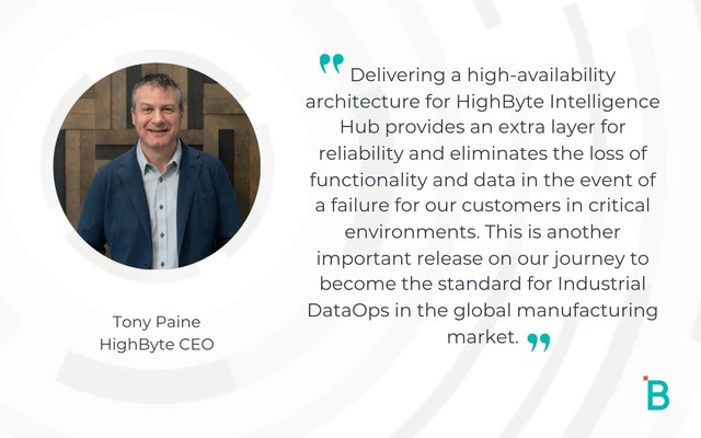 HighByte Announces Latest Industrial DataOps Solution to Meet High-Availability Requirements for Critical Environments