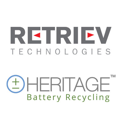 Retriev Technologies Combines with Heritage Battery Recycling, Creating the Largest Lithium-Ion Battery Recycler in North America