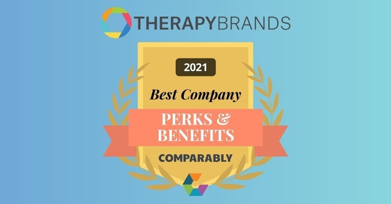 Therapy Brands wins Award for Best Company Perks & Benefits from Comparably