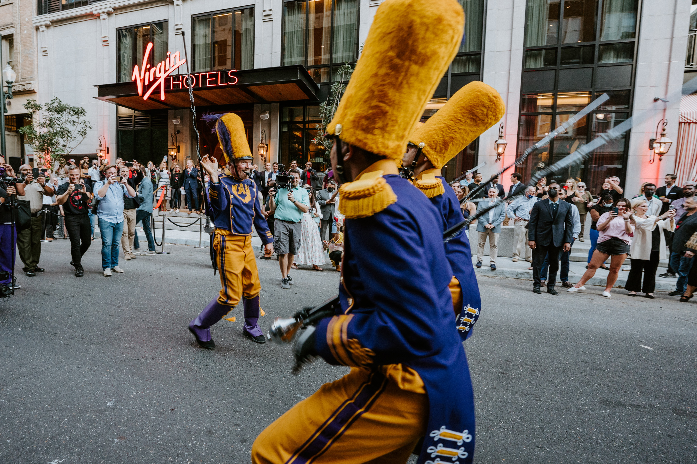 Sir Richard Branson Celebrates Opening Of Virgin Hotels New Orleans