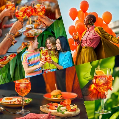 El coctel número 1 de Italia: Aperol Spritz te invita a ser parte de tres fiestas únicas que gloricarán su receta