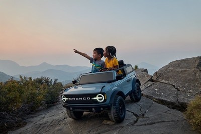 Kid Trax Toys Partners with Ford Motor Company to Recreate a Tot-Sized Version of the Iconic Ford Bronco