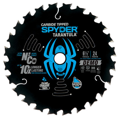 Spyder® Expands Circular Saw Blade Line with Seven New, High-Performance Framing, Demo and Specialty Blades