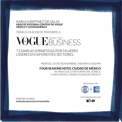 Vogue México y Latinoamérica reúne a líderes en diferentes sectores para inspirar a mujeres a cumplir sus metas profesionales en la primera edición del Vogue Business Summit
