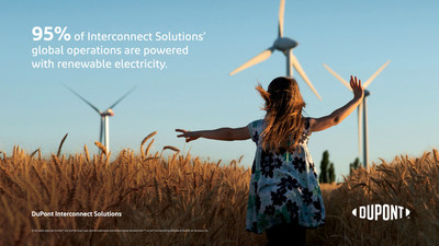 DuPont Interconnect Solutions Achieves 95 Percent Renewable Electricity Milestone