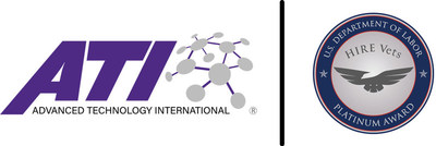 Advanced Technology International recognized by U.S. Department of Labor for hiring, retaining veterans