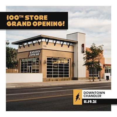 Black Rock Coffee Bar Reaches a Key Milestone as it Opens its 100th Store in the U.S.