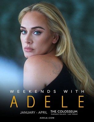 WEEKENDS WITH ADELE Las Vegas Residency at Caesars Palace Begins January