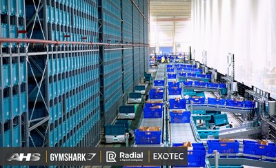 AHS and Radial Partner to Install North America's Most Advanced Exotec Skypod System to Innovate Gymshark's Fulfillment