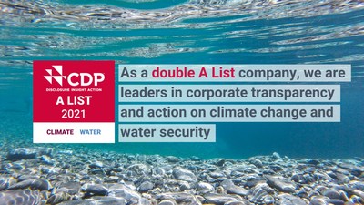 Stanley Black & Decker Recognized With CDP's Double 'A' Score For Global Climate and Water Stewardship
