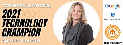 Infrastructure Masons Announces the First Winner of 2021 Technology Champion Award
