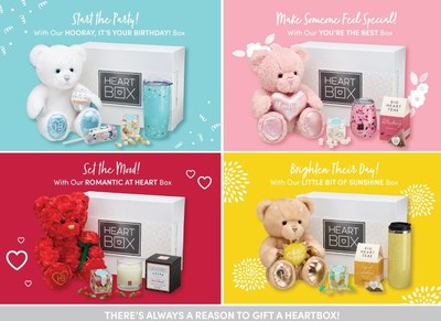 INTRODUCING HEARTBOX, A NEW WAY TO SEND A CUSTOMIZED GIFT WITH HEART AND HUGS