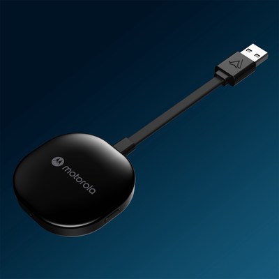 THE MOTOROLA MA1 WIRELESS CAR ADAPTER FOR ANDROID AUTO™ LAUNCHES TODAY
