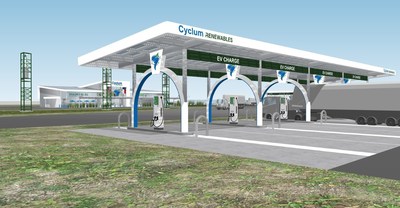 Cyclum Renewables Announces Renewable Truck Stop Network and Strategic Partnerships