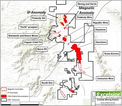 Excelsior Mining Mobilizes for Drilling of the Johnson Camp Mine and the Strong & Harris and Peabody Sill Deposits, Arizona