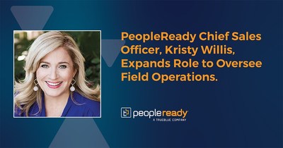 PeopleReady Chief Sales Officer, Kristy Willis, Expands Role to Oversee Field Operations