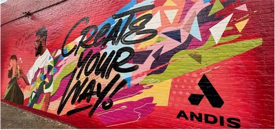 ANDIS® COMPANY DEBUTS BARBER-THEMED MURAL IN ATLANTA TO BRIGHTEN COMMUNITY