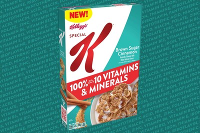DOING WHAT'S DELICIOUS JUST GOT A NUTRITIOUS UPGRADE THANKS TO NEW KELLOGG'S® SPECIAL K® BROWN SUGAR CINNAMON