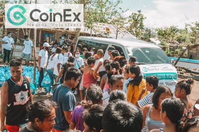 CoinEx ofrece ayuda a los filipinos afectados por el tifón Rai