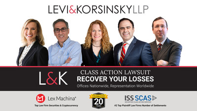 SHAREHOLDER ALERT: Levi & Korsinsky, LLP Reminds Shareholders of Playtika Holding Corp. of a Class Action Lawsuit and a Lead Plaintiff Deadline of January 24, 2022 - PLTK