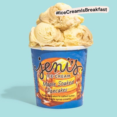 JENI'S IS ON A VERY IMPORTANT MISSION TO SET THE WORLD RECORD FOR THE MOST PEOPLE EATING ICE CREAM FOR BREAKFAST