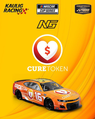 CURE Token Teams Up with Kaulig Racing and Noah Gragson