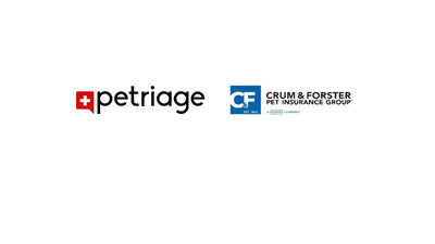 PETRIAGE, CRUM & FORSTER PET INSURANCE GROUP™ JOIN FORCES TO ENHANCE HEALTH OF PETS