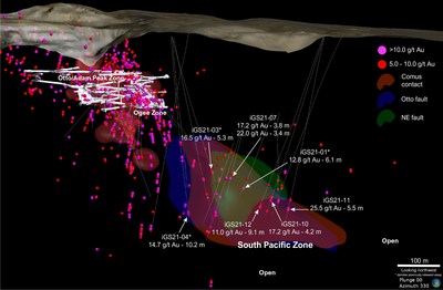 i-80 Gold Continues to Expand "South Pacific Zone" at Granite Creek