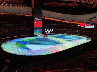 Unilumin apoya la Ceremonia de Apertura de los Juegos Olímpicos de Invierno de Beijing 2022