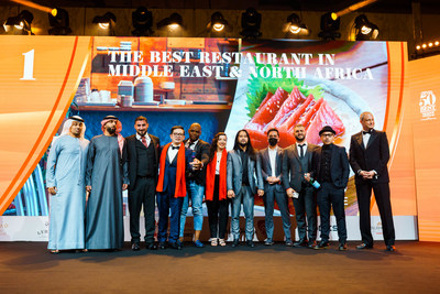 3 FILS OCUPA EL PRIMER PUESTO DE LA LISTA DE MIDDLE EAST & NORTH AFRICA'S 50 BEST RESTAURANTS PARA 2022