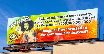 Colin Kaepernick and Ben & Jerry's Team up to Challenge Law Enforcement Budgets
