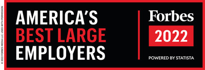 AAM Named to Forbes America's Best Employers 2022 List, Top-Five Automotive Company