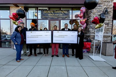 Grand opening give-back: Upscale jeweler gives a $10,000 Valentine to two North Carolina charities