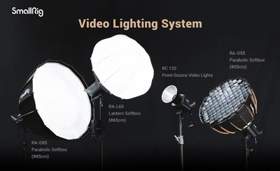 SmallRig lanza dos luces de video de fuente puntual y accesorios relacionados