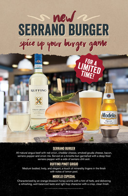 The Counter Spices Up the Burger Game with the New Serrano Burger