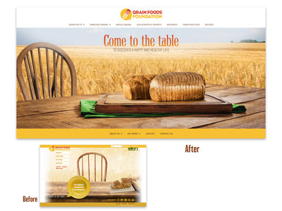 Grain Foods Foundation Launches New Website
