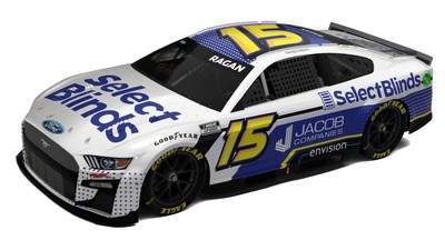 SelectBlinds.com Takes on Primary Sponsorship of David Ragan with Rick Ware Racing for The 2022 DAYTONA 500