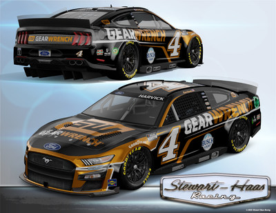Stewart-Haas Racing To Debut GEARWRENCH Partnership at Daytona