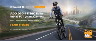 ADO presenta la bicicleta eléctrica urbana de alta gama D30