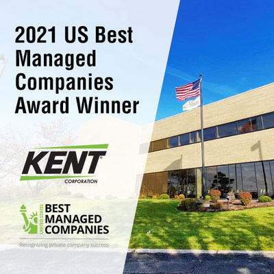 Kent Corporation Recognized as a US Best Managed Company