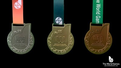 The World Games 2022 Reveals Gold, Silver and Bronze Medals as Birmingham, Alabama Prepares to Step Up for World's Next Big International Competition